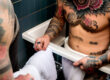 tatuaggio acqua doccia sport